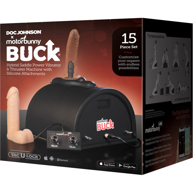 Doc Johnson X Motorbunny Buck With Vac-U-Lock