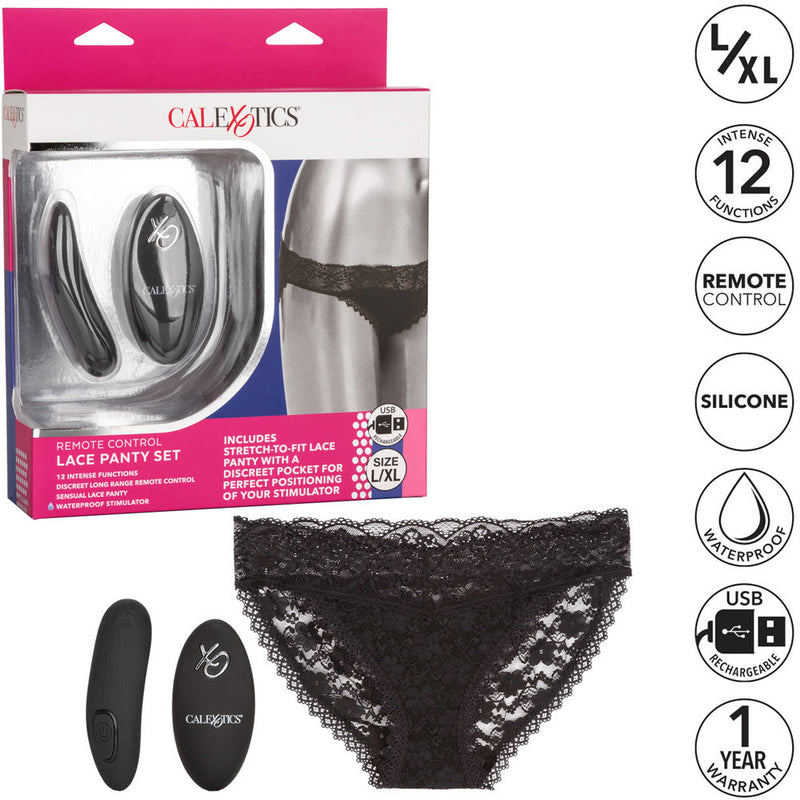 Remote Control Lace Panty Set