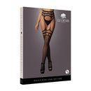 Le Desir Garterbelt Stockings With Open Design