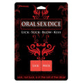 Oral Sex Dice Lick-Suck-Blow-Kiss