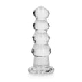 Realrock Crystal Clear Curvy Dildo Or Butt Plug