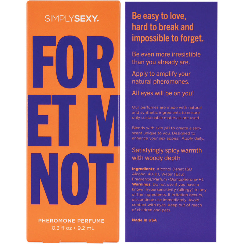 Simply Sexy Pheromone Perfume Forget Me Not