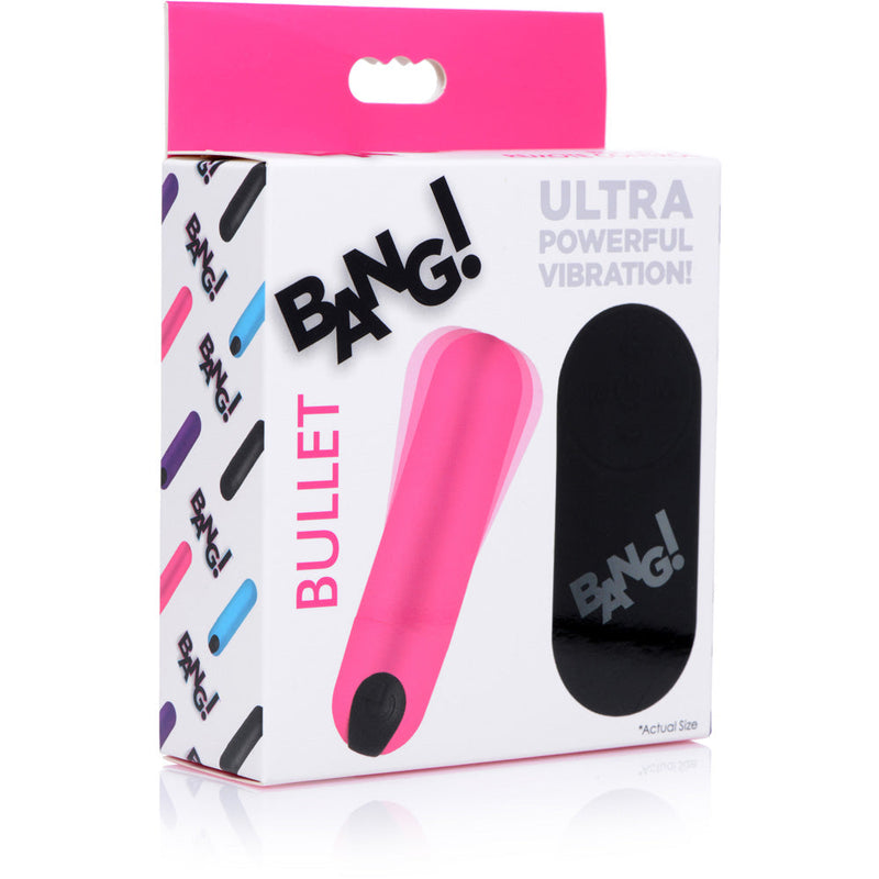 Bang! Vibrating Bullet W/ Remote Control