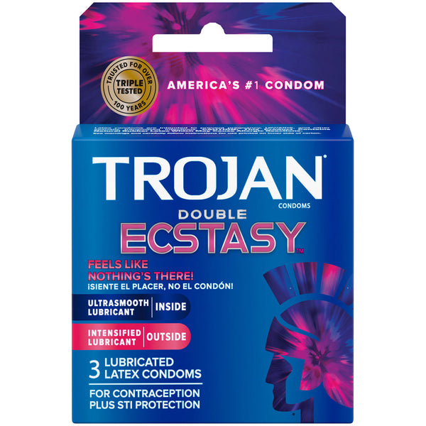 Trojan Double Ecstasy Condoms