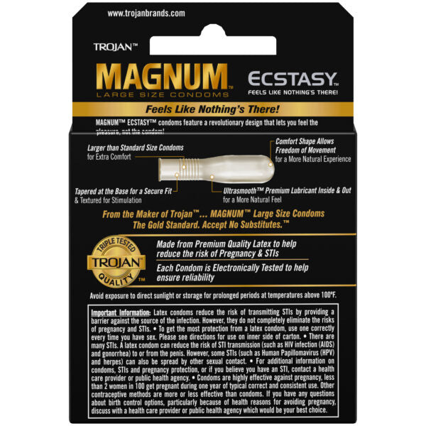 Trojan Magnum Ecstasy Condoms