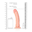 Curved Realistic Dildo Without Balls With Suction Cup