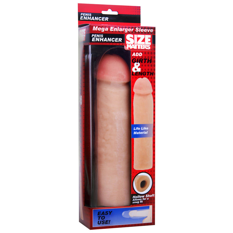 Size Matters Mega Enlarger Sleeve Penis Enhancer