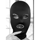 Ouch! Black & White Subversion Mask With Open Mouth And Eye