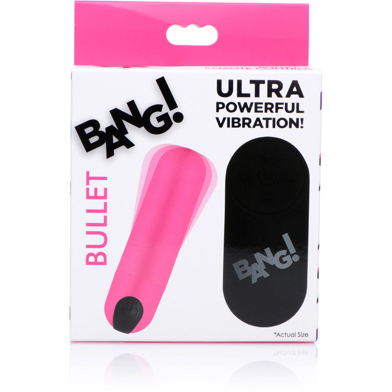 Bang! Vibrating Bullet W/ Remote Control