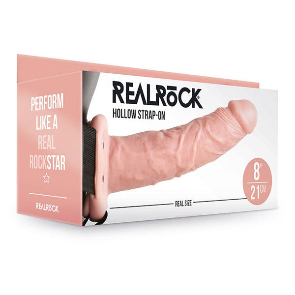 Realrock Hollow Strap-On Without Balls