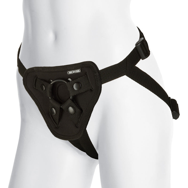 Vac-U-Lock Platinum Luxe Harness With Plug