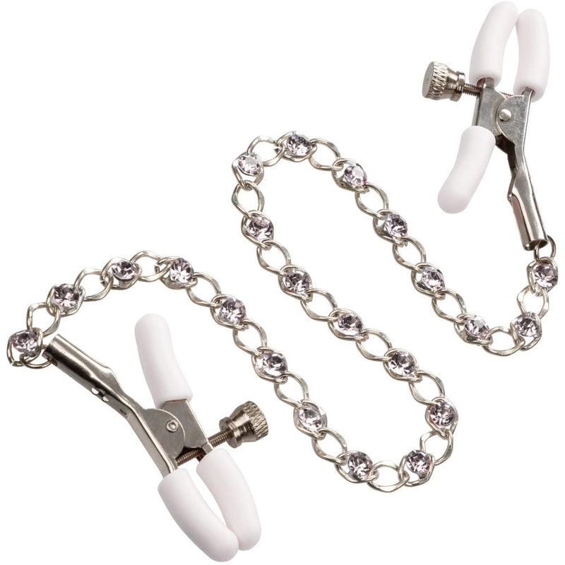 Nipple Play Crystal Chain Nipple Clamps