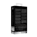 Ouch! Velvet & Velcro Adjustable Collar With Leash