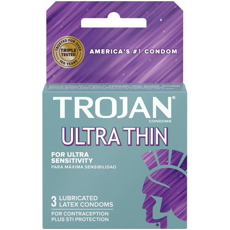 Trojan Ultra Thin Lubricated Condoms