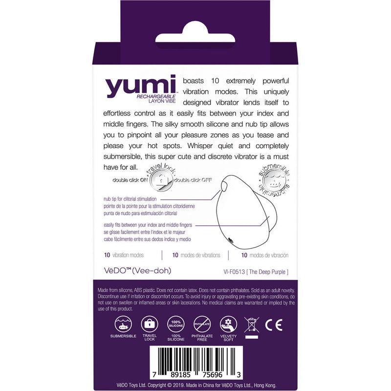 Yumi Rechargeable Finger Vibe