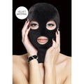 Ouch! Velvet & Velcro Mask With Eye And Mouth Opening