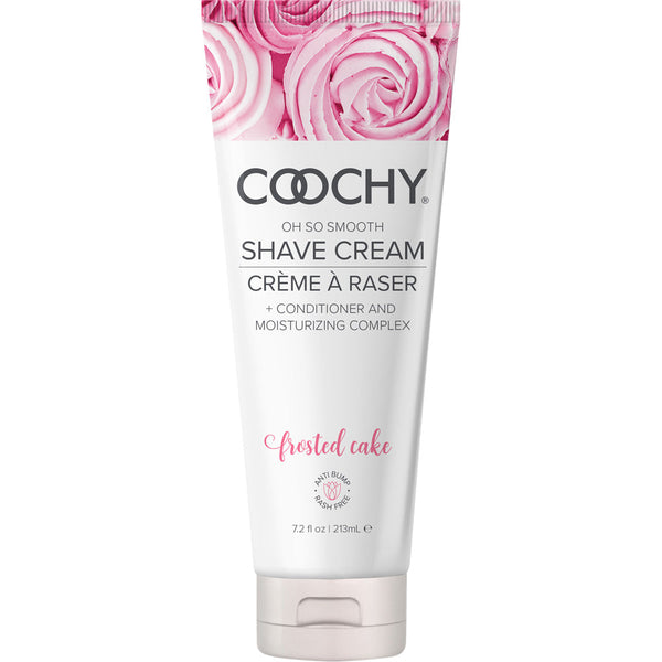 Coochy Shave Cream Frosted Cake