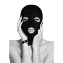 Ouch! Black & White Subversion Mask With Open Mouth And Eye