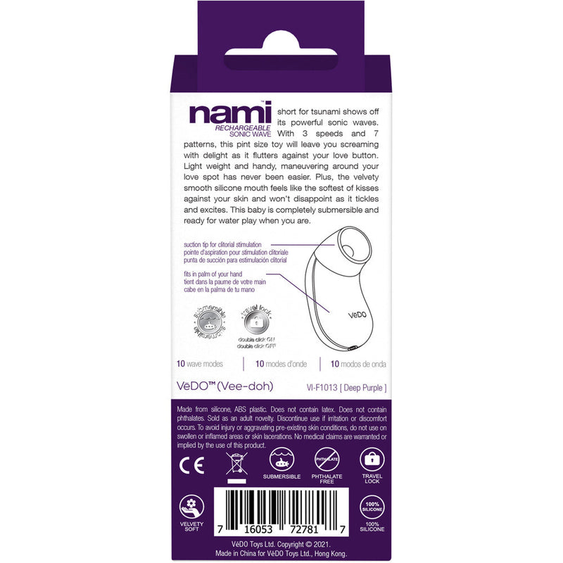 Nami Rechargeable Sonic Vibe