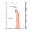 Slim Realistic Dildo Without Balls With Suction Cup