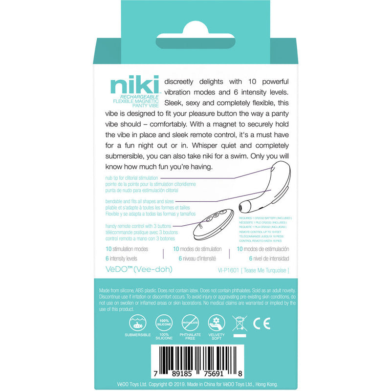 Niki Rechargeable Panty Vibe