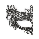 Ouch! Black & White Lace Eye Mask Queen