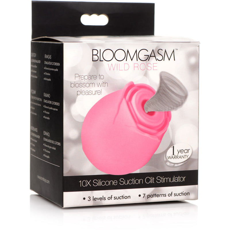 Inmi Bloomgasm 10X Silicone Suction Clit Stimulator