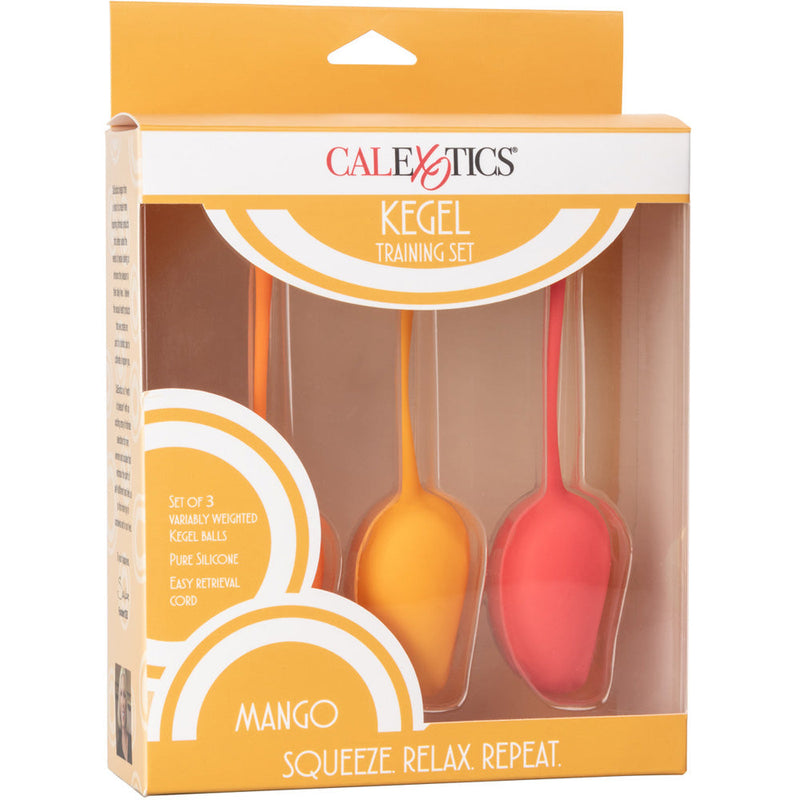 Kegel Training Set Mango 3 Pack