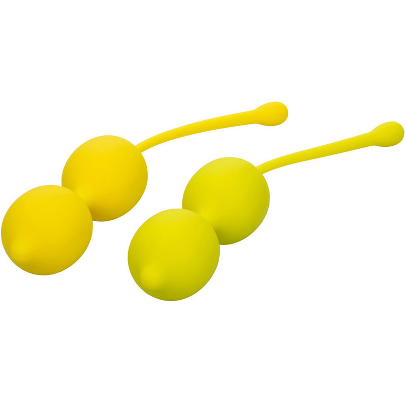 Kegel Training Set Lemon 2 Pack