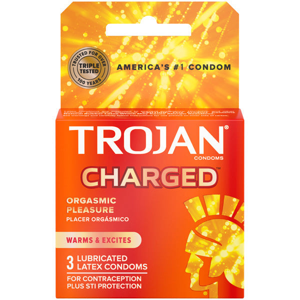 Trojan Intensified Charged Condoms